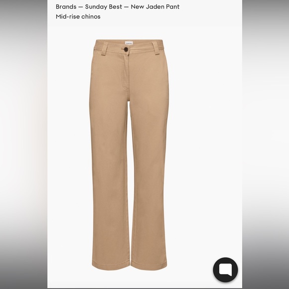 NWOT Aritzia Sunday Best Jaden Pants (10) - Picture 2 of 9